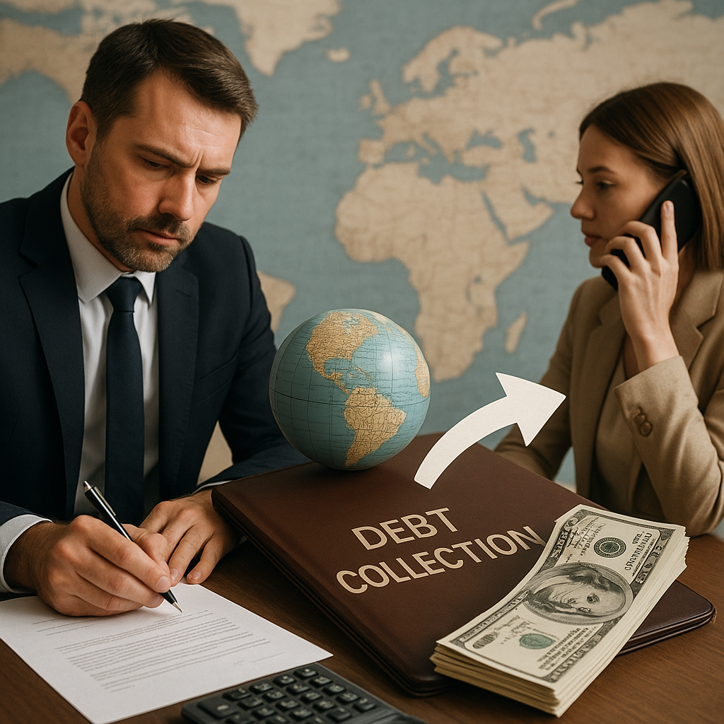Jak wygląda windykacja międzynarodowa krok po kroku